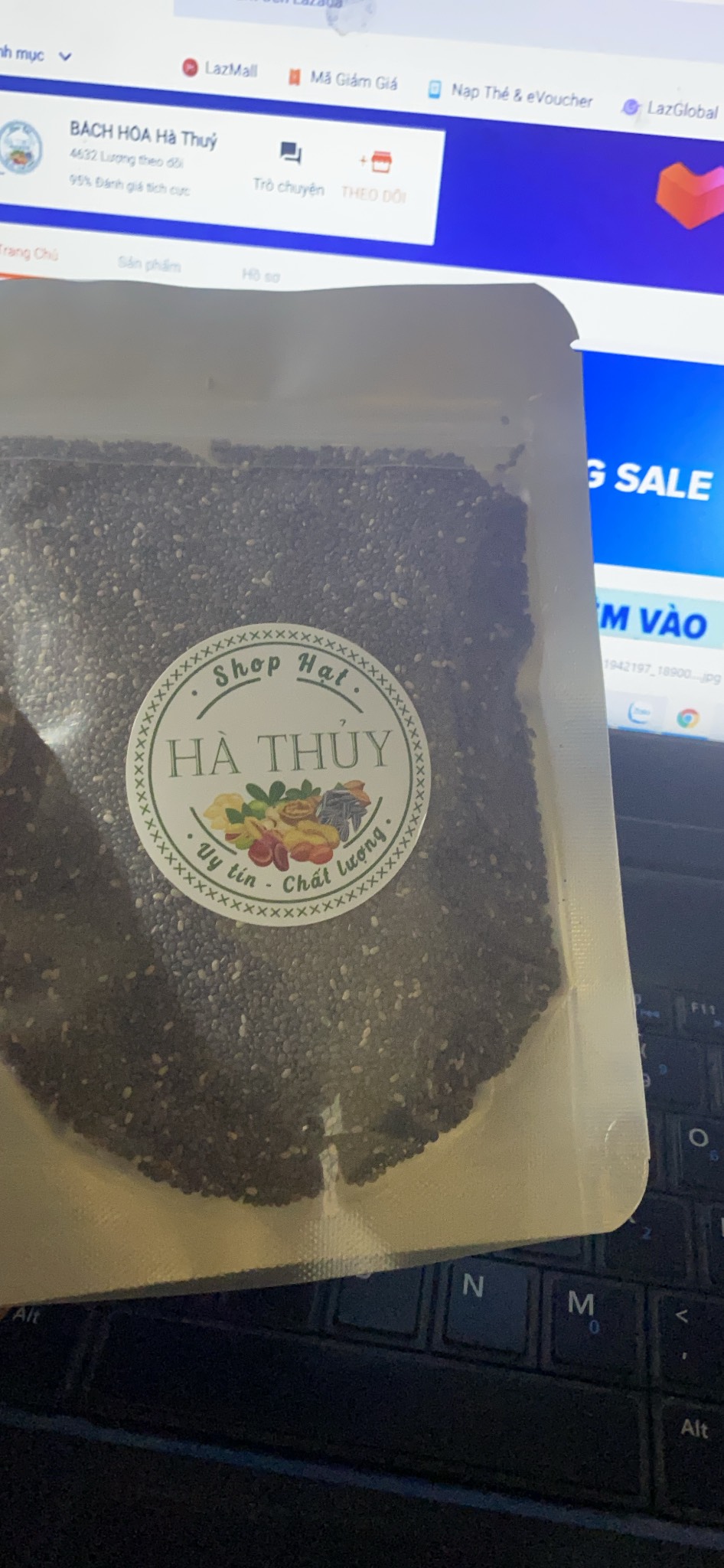 Hạt Chia Úc Organic Chia Seeds Cao Cấp gói 100gr