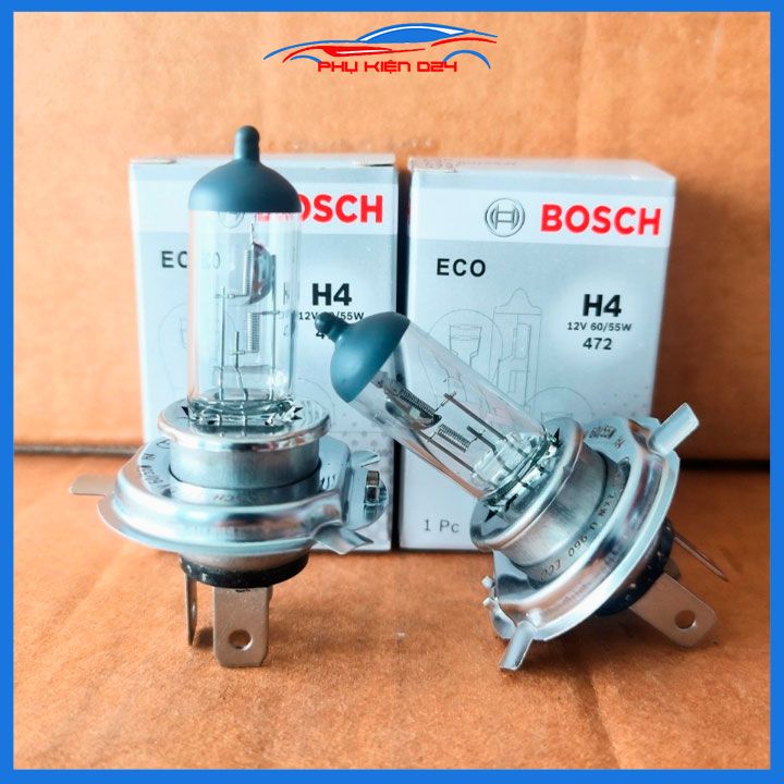 Bóng đèn pha halogen H4 12V 60/55W cho ô tô