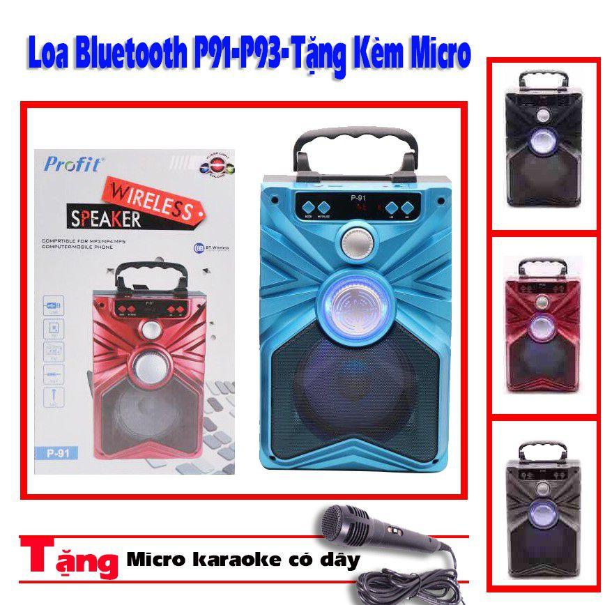 Loa karaoke p-91, p-93 có mic