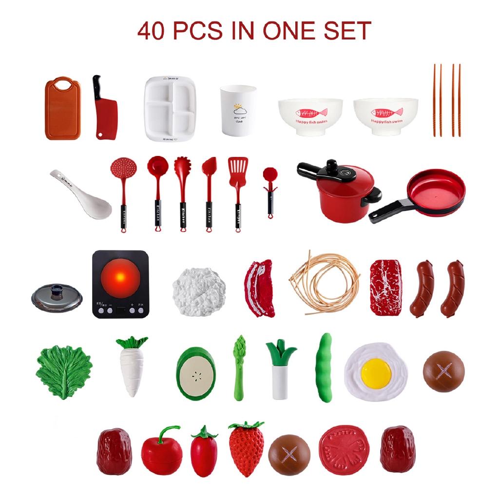 Bộ 40 món đồ chơi nấu ăn cho bé