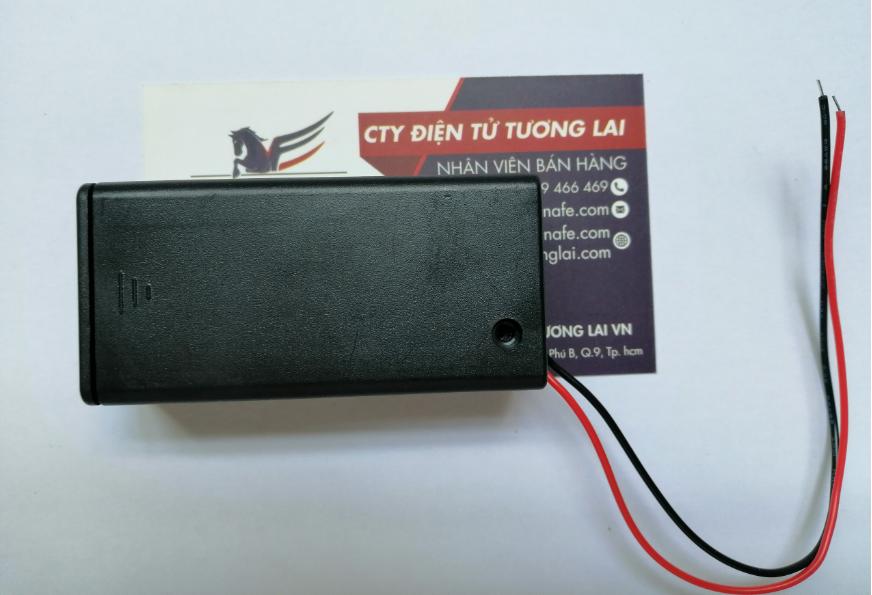 [HCM]Đế Pin 9V Có Công Tắc