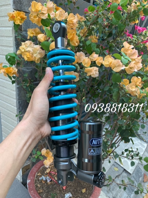 Phuộc Nitron bình dầu cho Vario - Click - Vision tăng chỉnh thật
