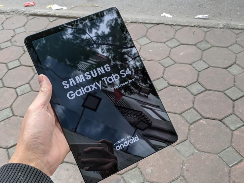 Máy tính bảng Samsung Galaxy Tab S4 10.5 || Ram 4/64GB - Chip Snapdragon 835 || Hệ thống 4 loa Stereo - Mua hàng tại Playmobile chính hãng