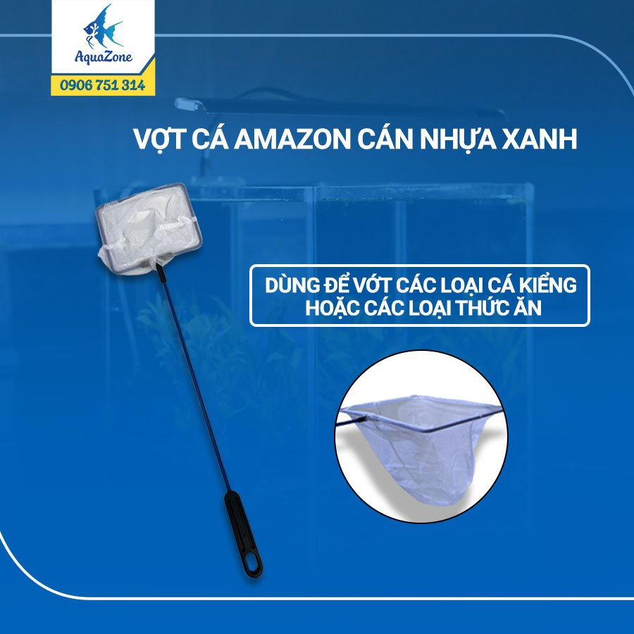 Vợt bắt cá Amazon nhiều kích thước