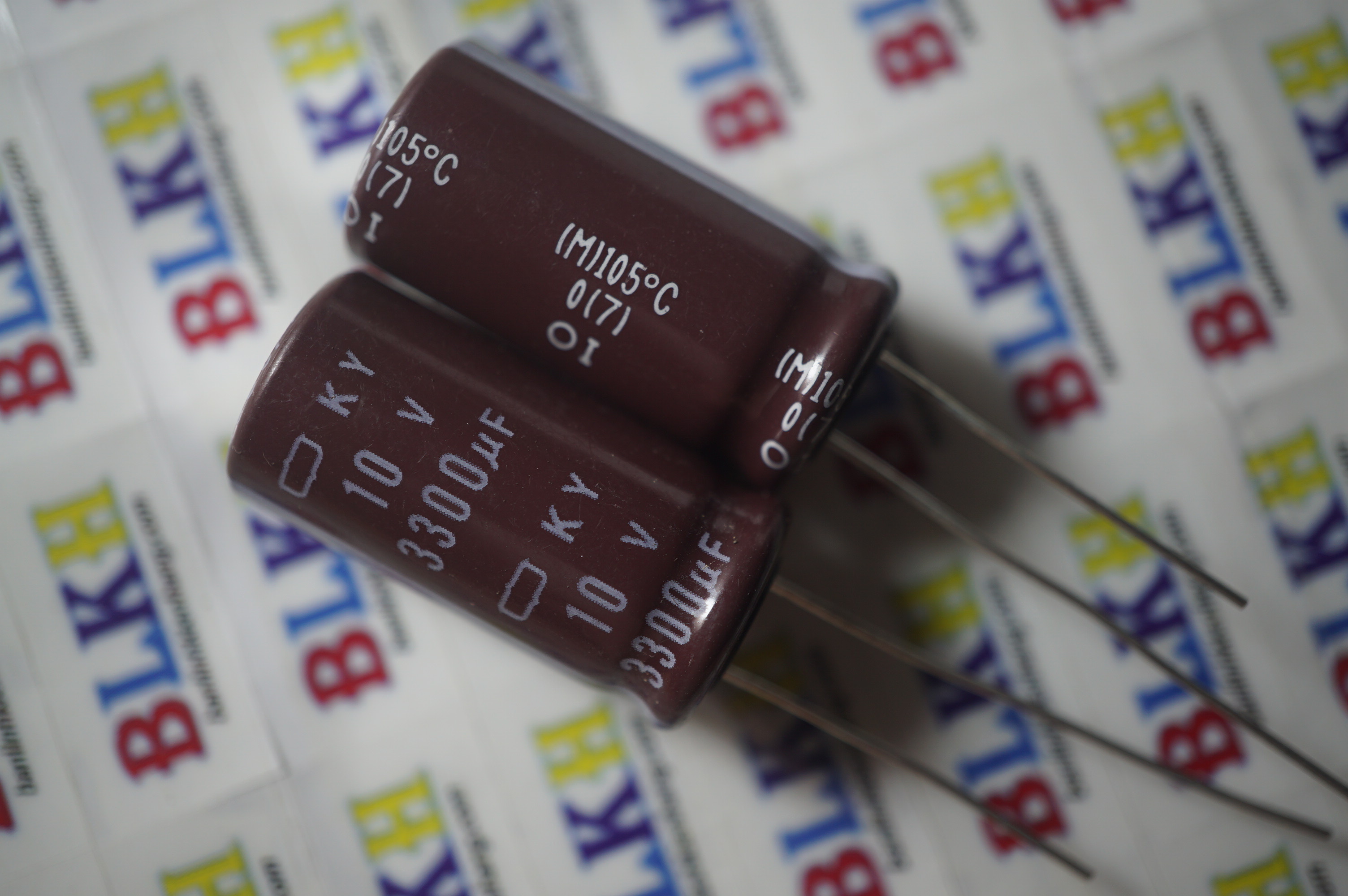 COMBO 10 CON Tụ hóa Nhật Bản 10V 3300uF 12*25 chính hãng