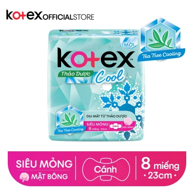 Bvs Kotex Herbal Cool 8 miếng