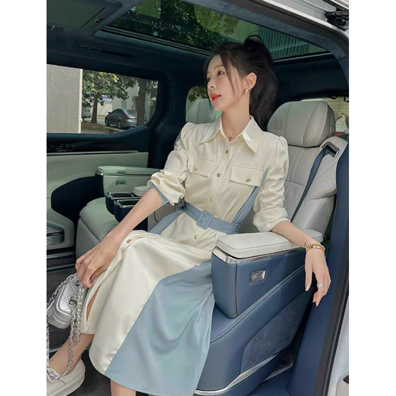 ĐẦM SƠ MI TÚI HỘP, PHỐI MÀU (có ảnh thật) MS166