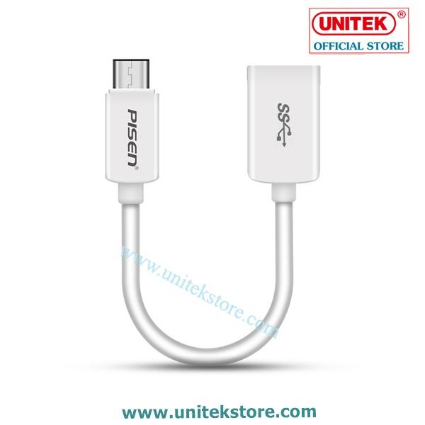[UNITEK STORE] CÁP CHUYỂN USB OTG TYPE C - USB 3.0 PISEN