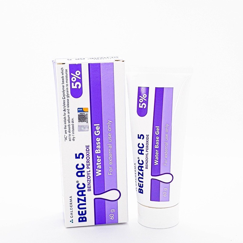 Benzac AC 2.5%, 5% - Kem hỗ trợ giảm mụn