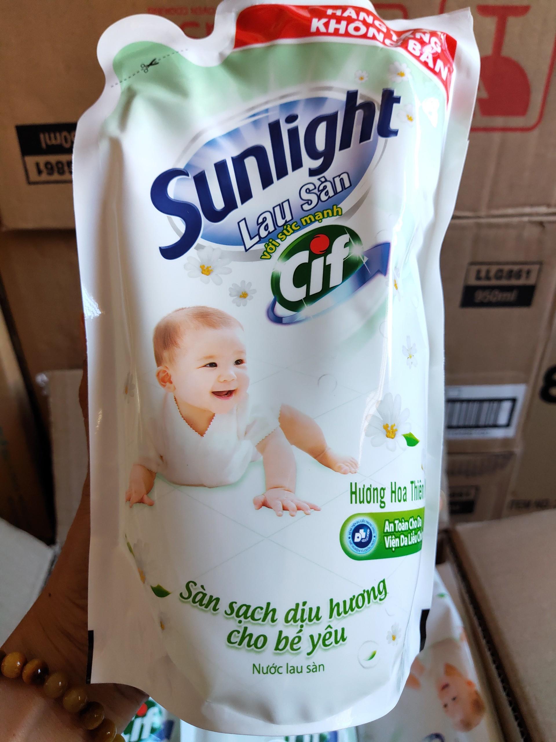 [HCM]Combo 2 túi Nước Lau Sàn Sunlight (700gx2 túi)