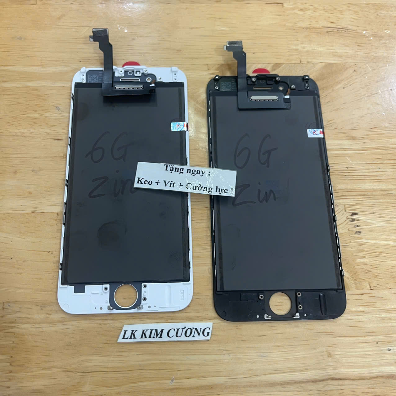 Màn hình tương thích ip 6g , Loại zin ép kính