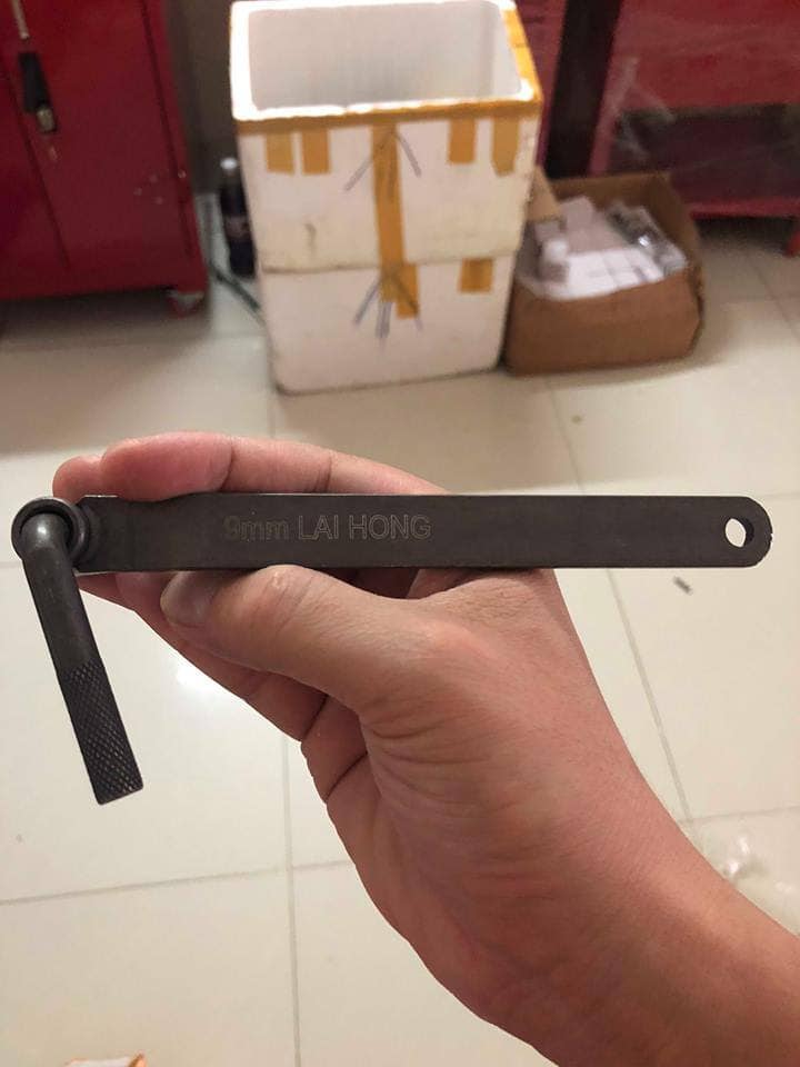 Bộ chỉnh cò xe máy 8-9 mm (cờ lê chỉnh cò)