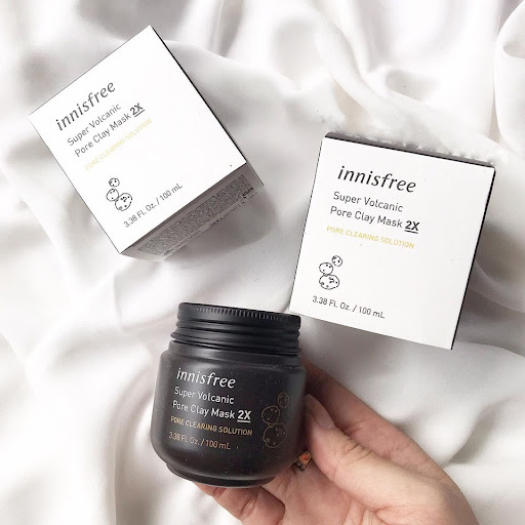 Mặt Nạ Đất Sét Innis Super Volcanic Pore Clay Mask 2X (100ml)