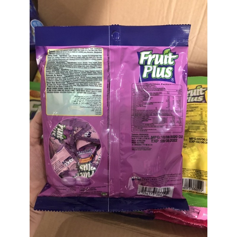 Kẹo Dẻo Trái Cây Fruit Plus Malaysia 150g
