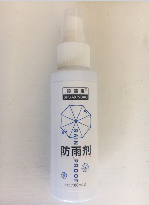 Chai xịt phủ nano chống mưa ANTI-RAIN AGENT cho kính trước xe, cửa sổ xe, gương chiếu hậu hiệu Shuaxinbao (100ml)
