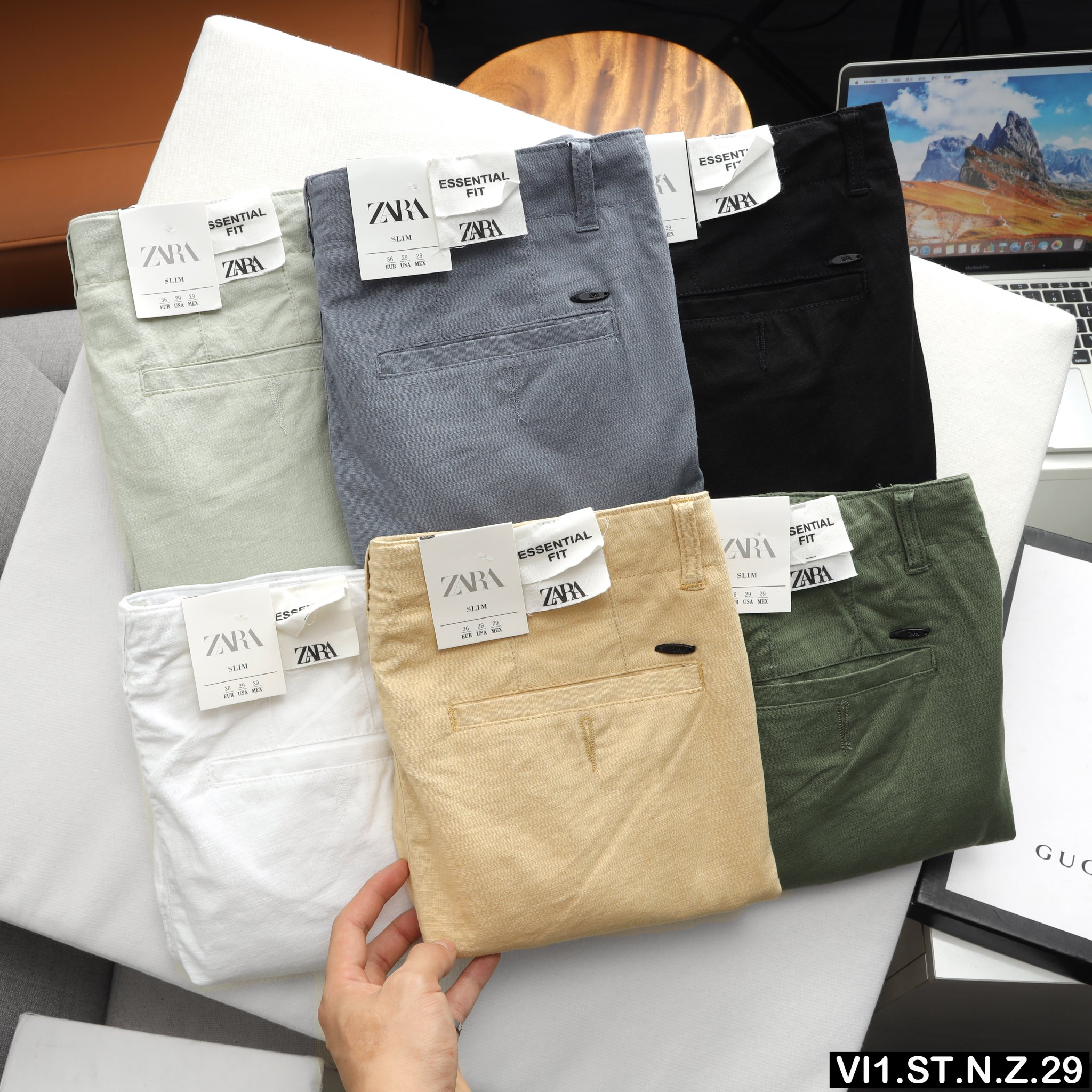 Quần short linen nam DICYDE ST.N.Z.29 cao cấp