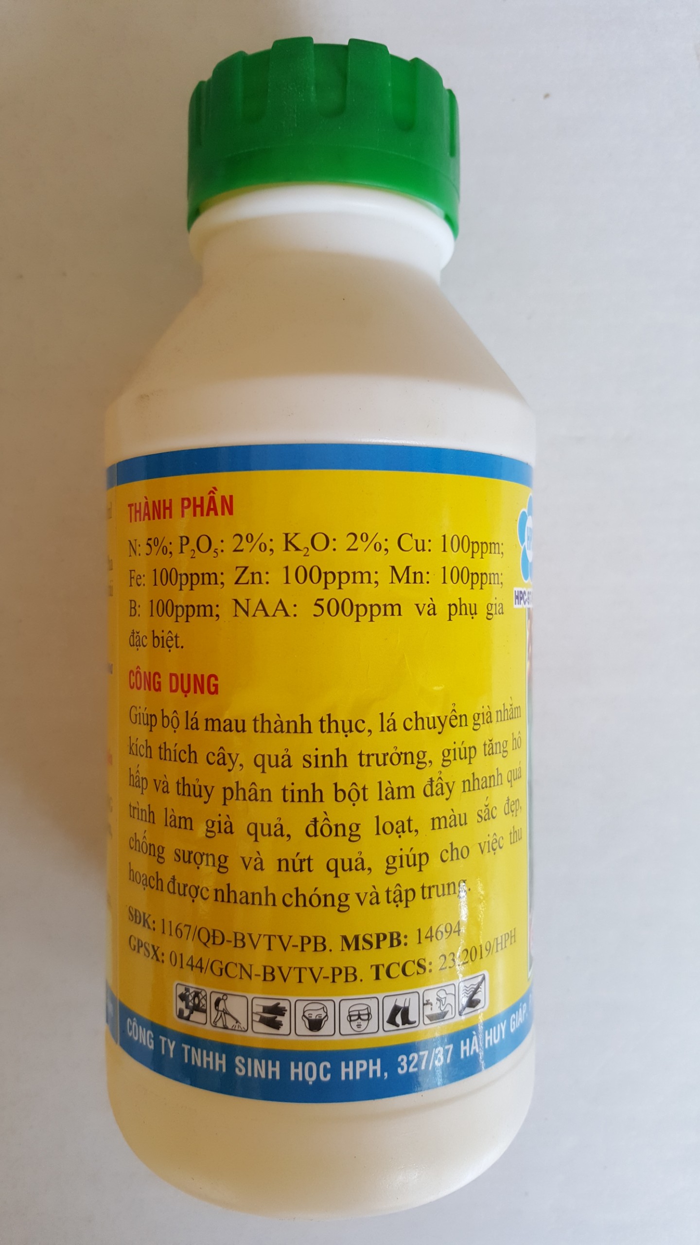 Phân bón lá HTC - ĐẠI NGÀN - Chín trái - Chai 500ml