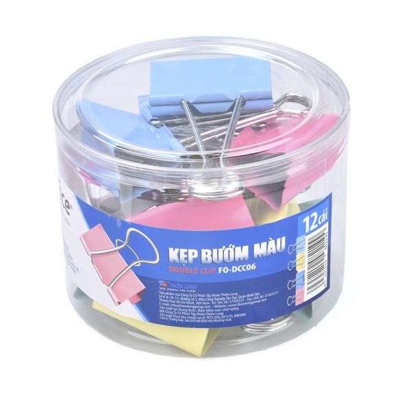 Kẹp bướm màu Flexoffice 51mm FO-DCC06