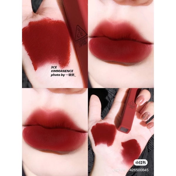 Son Kem Mịn Lì 3CE Cloud Lip Tint