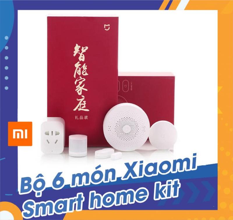 Bộ 6 món Xiaomi smart home kit, came biến cửa, hồng ngoại, công tắc, ổ điện thông minh, bộ điều khiển trung tâm.