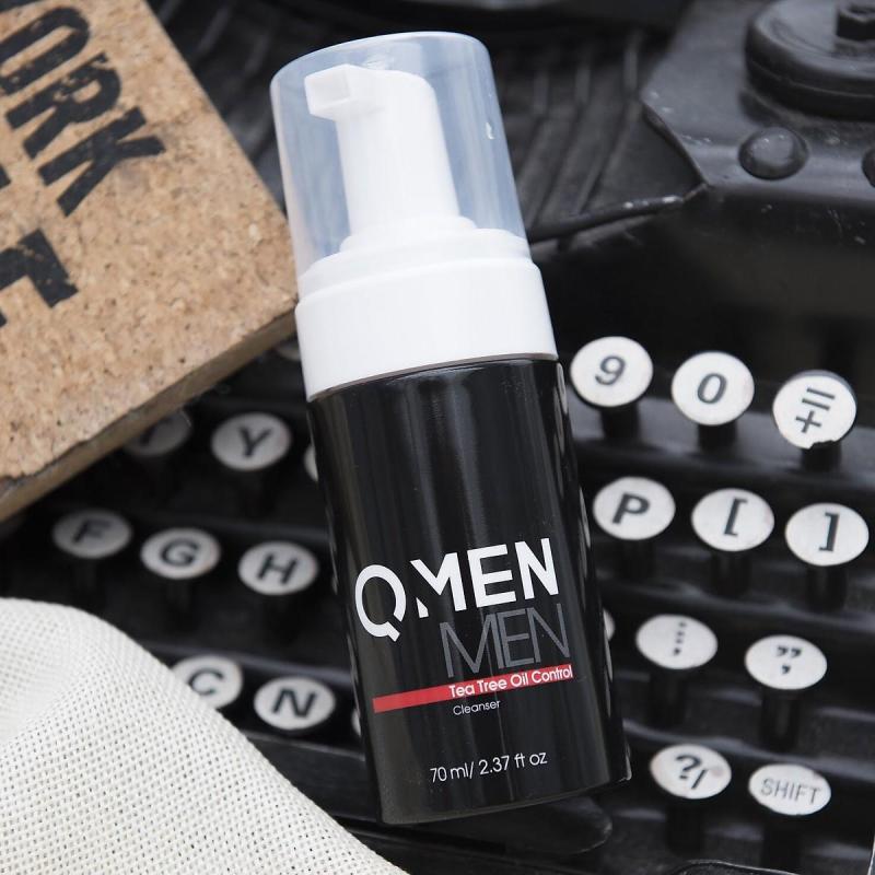 Sữa rửa mặt tràm trà QMEN trị mụn giảm nhờn