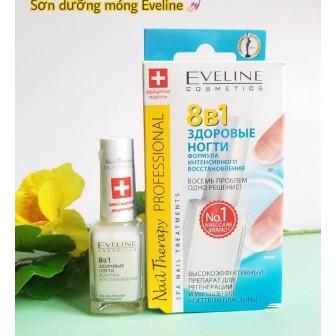 [HCM]Nước Sơn Dưỡng Móng Eveline 8in1 - Nga