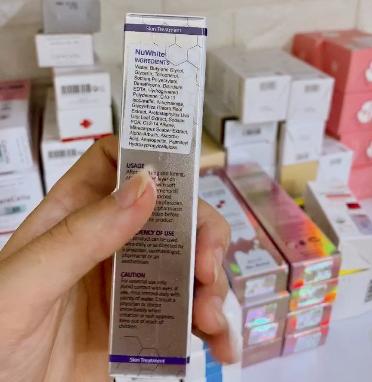 Kem làm hồng nhũ hoa cao cấp Nuwhite N1
