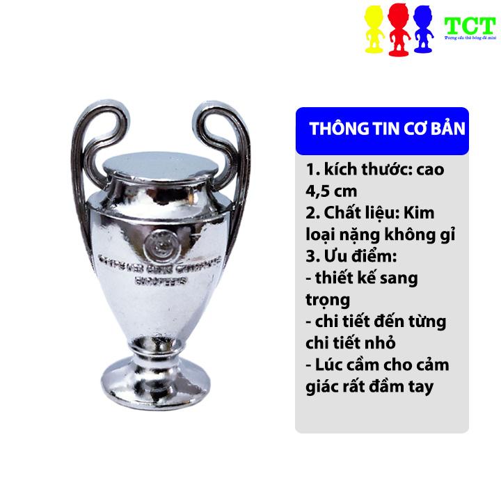 Móc cup chìa khóa C1 trang trí tượng cầu thủ
