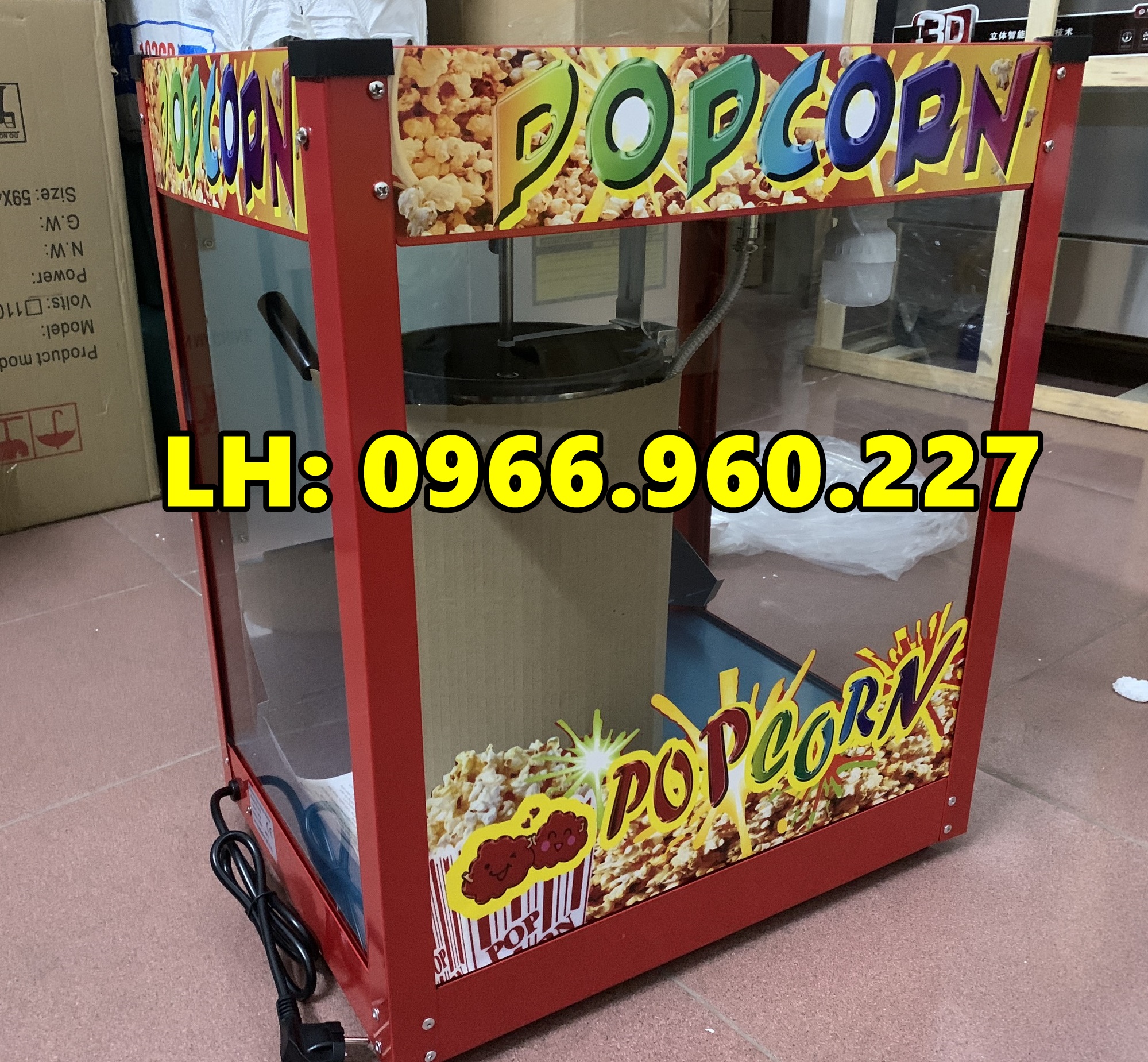 Máy làm bắp rang bơ công nghiệp