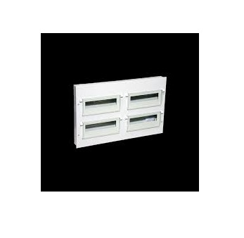 Tủ điện sino - chứa 48 đường - tủ điện âm tường kim loại em48pl - tủ điện gắn nổi em48ps