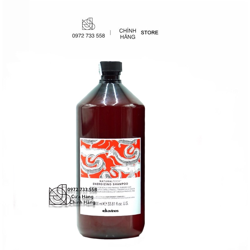 Dầu gội chống rụng tóc Davines Naturaltech Energizing 1000ML chính hãng