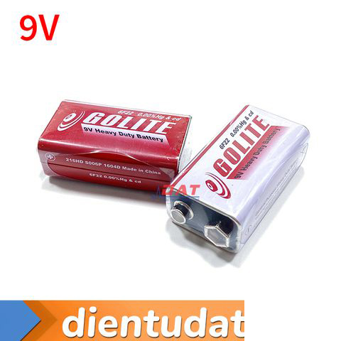 Pin Vuông 9V GOLITE