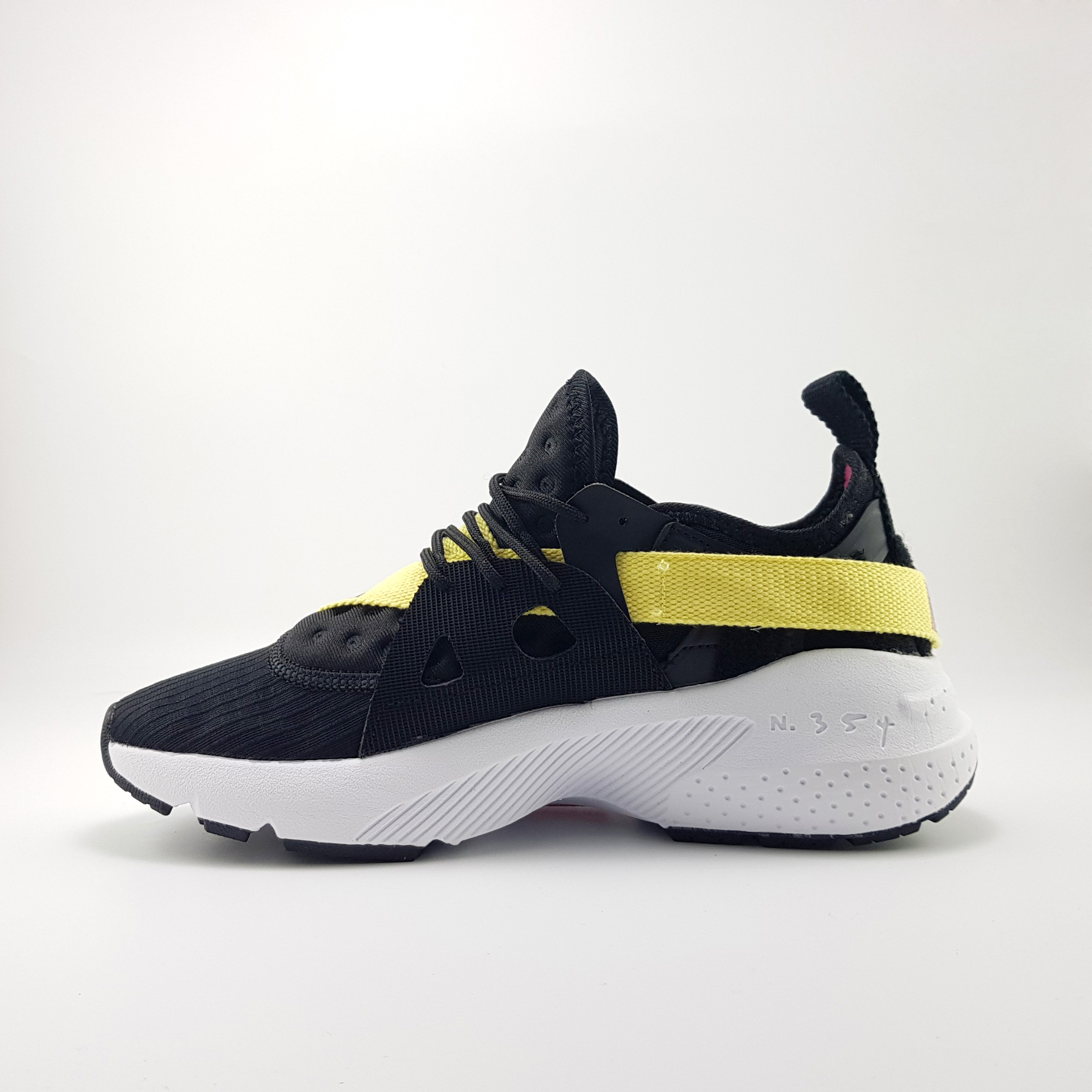 Giày thể thao Huarache N.354 Black White Yellow