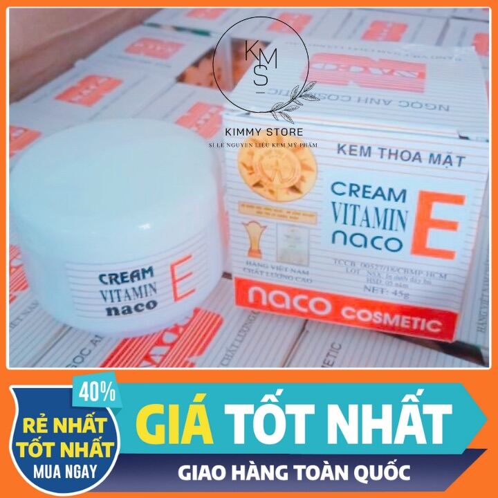 [HCM]lẻ hủ 45g kem Enaco ( kem vitamin E naco )