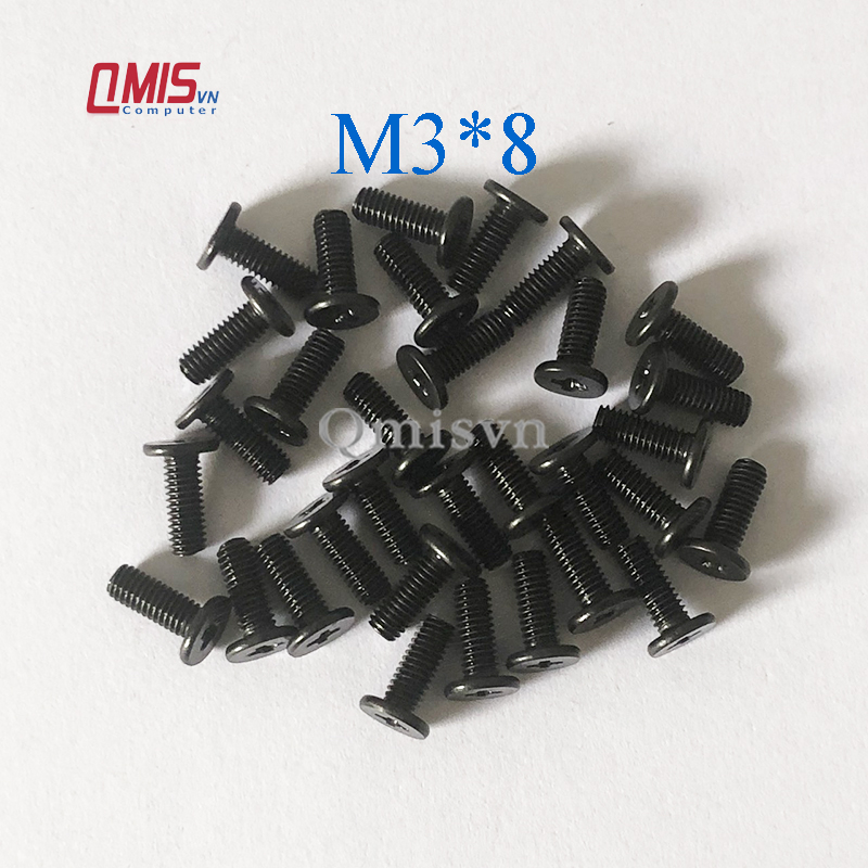 M3*8 - ốc vít laptop - ốc vít đáy laptop kích thước m3x8 m3 x 8 mm