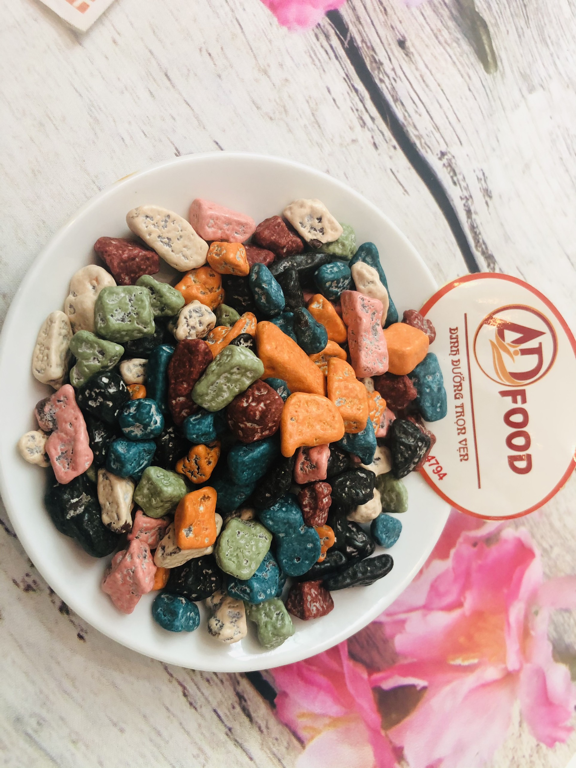 500g kẹo socola sỏi