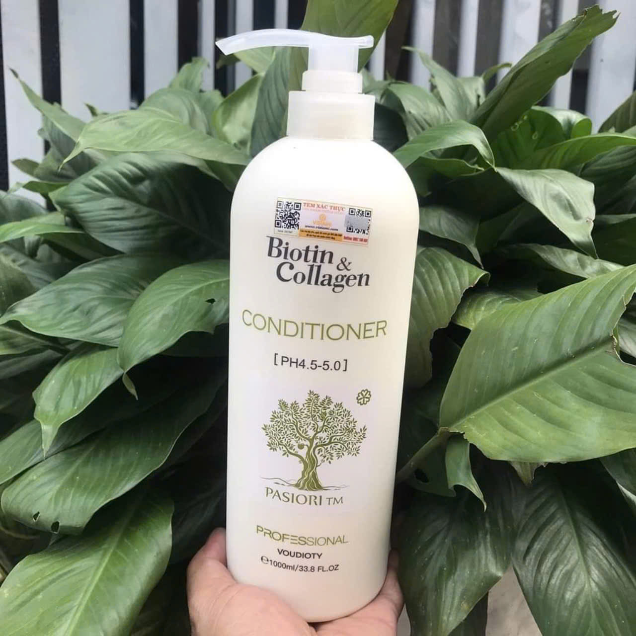 Dầu xả phục hồi và kích thích mọc tóc Biotin & Collagen 1000ml