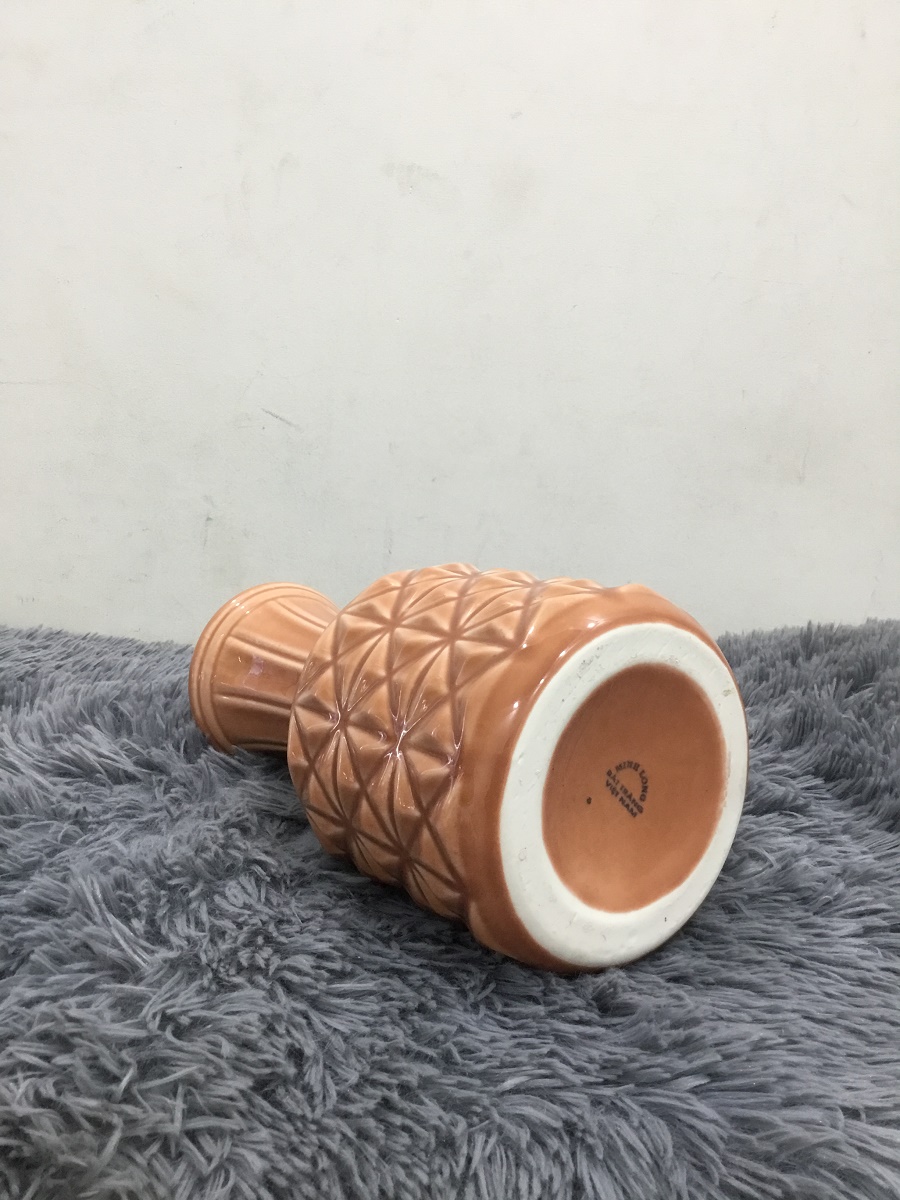 LỌ 3 BÔNG SỐ 1 - 25 CM - GỐM SỨ BÁT TRÀNG