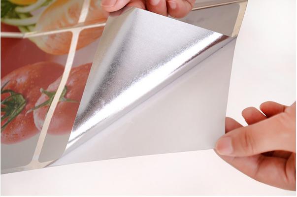 Decal dán bếp tráng nhôm - Trái Cherry Đỏ