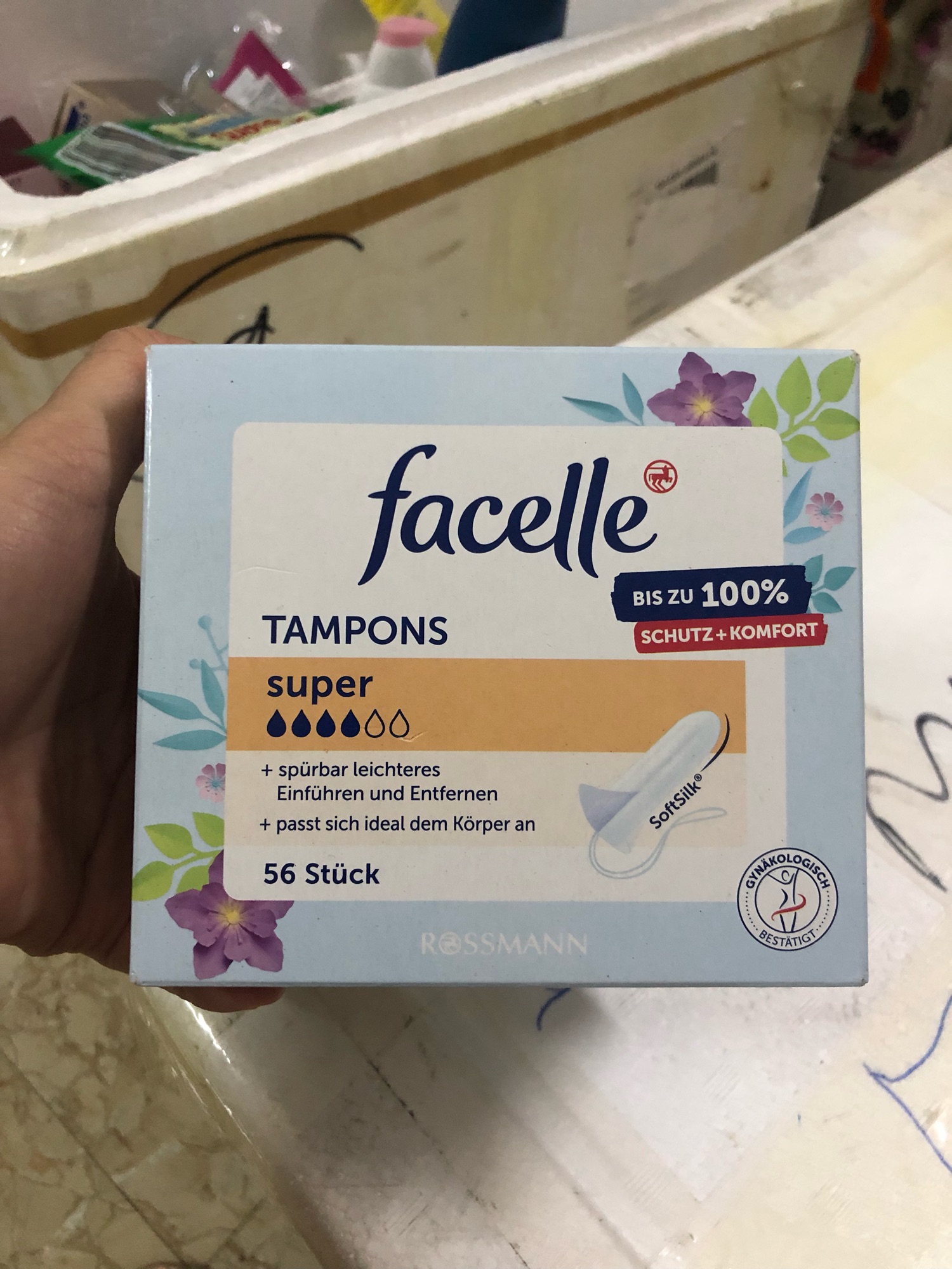 Băng vệ sinh Tampons facelle