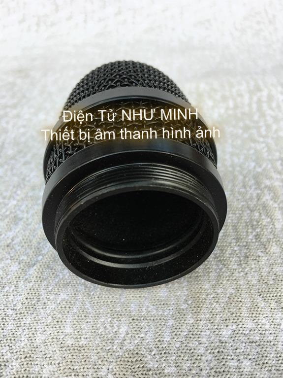 ĐẦU LƯỚI CHỤP MICRO SENNHEISER 135-G2  ĐEN NHIỄN RĂNG NGOÀI