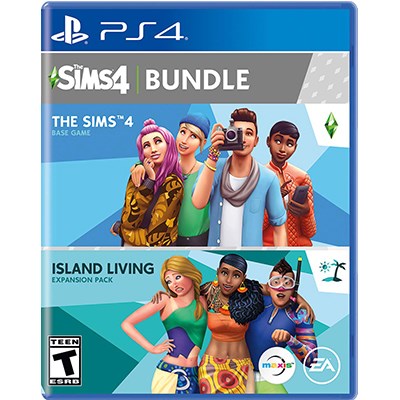 Đĩa Game PS4 - The Sims 4 Plus Island Living Bundle Hệ US