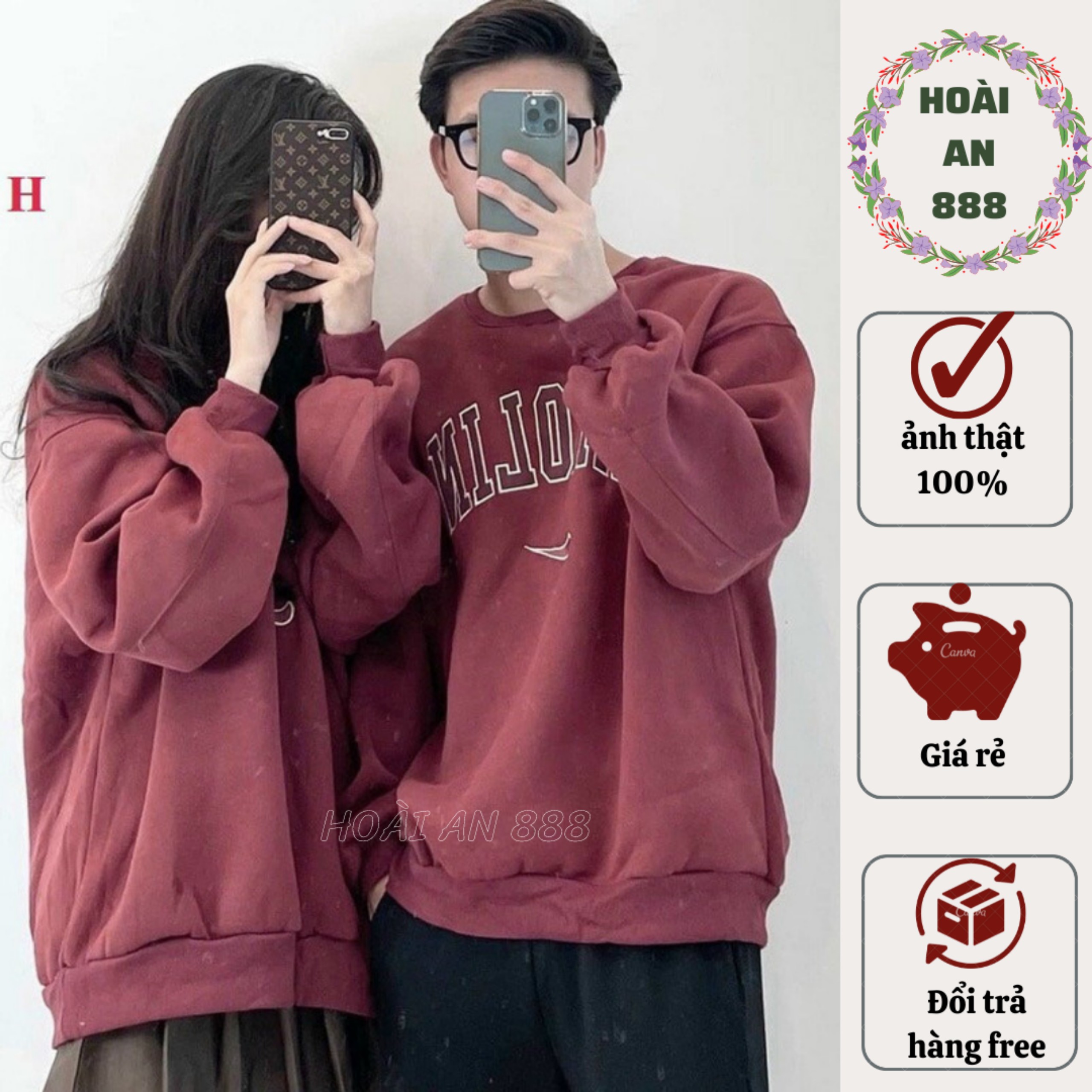 Áo nỉ thu đông cặp đôi nam nữ CANOLIN, Áo Sweatshirts nỉ bo gấu tay mặc đôi nam nữ, áo hoodie local brand, áo hoodie nữ, áo hoodie nam, áo nỉ, áo bomber, hoodie zip, hoodie dày dặn, áo khoác nỉ, áo sweater, hoodie cặp