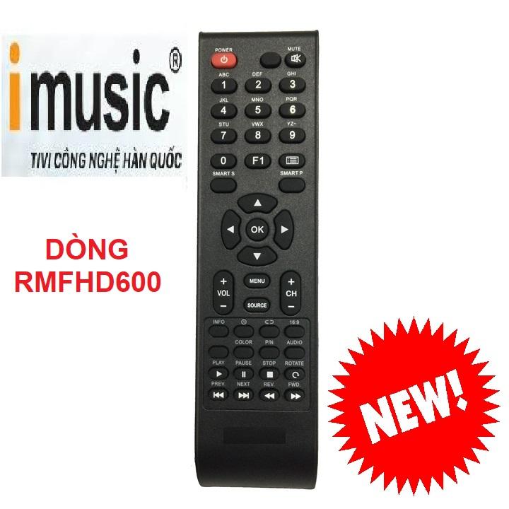 [HCM]Remote điều khiển tivi IMUSIC smart mẫu 3