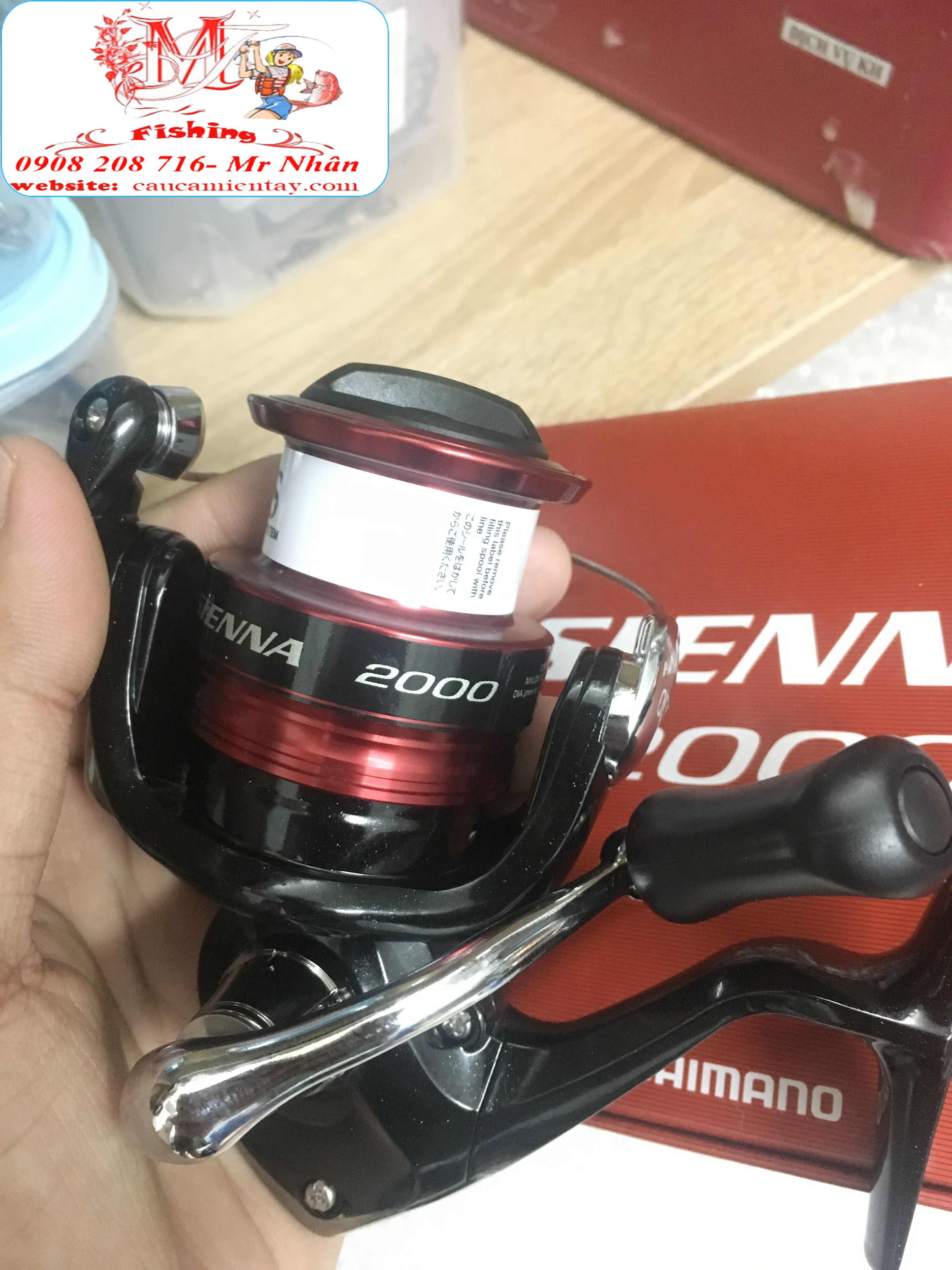 Máy Câu Cá Shimano Sienna 2019