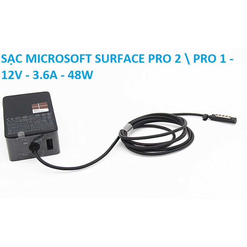 SẠC MICROSOFT SURFACE PRO 2 \ PRO 1 - 12V - 3.6A - 48W