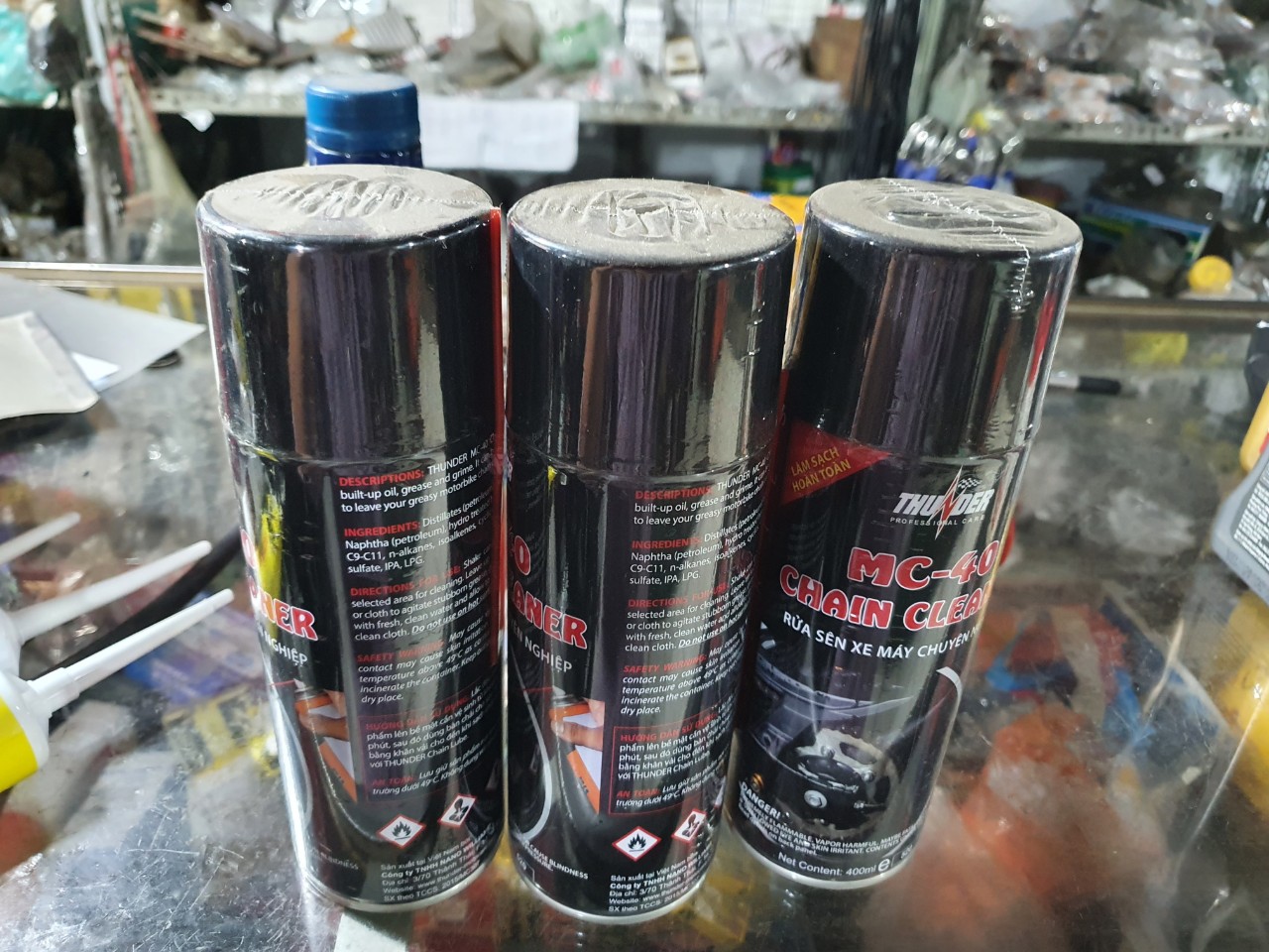 [HCM]Chai Xịt Rửa Sên Chuyên Dụng Thunder MC-40 . Hàng Công Ty