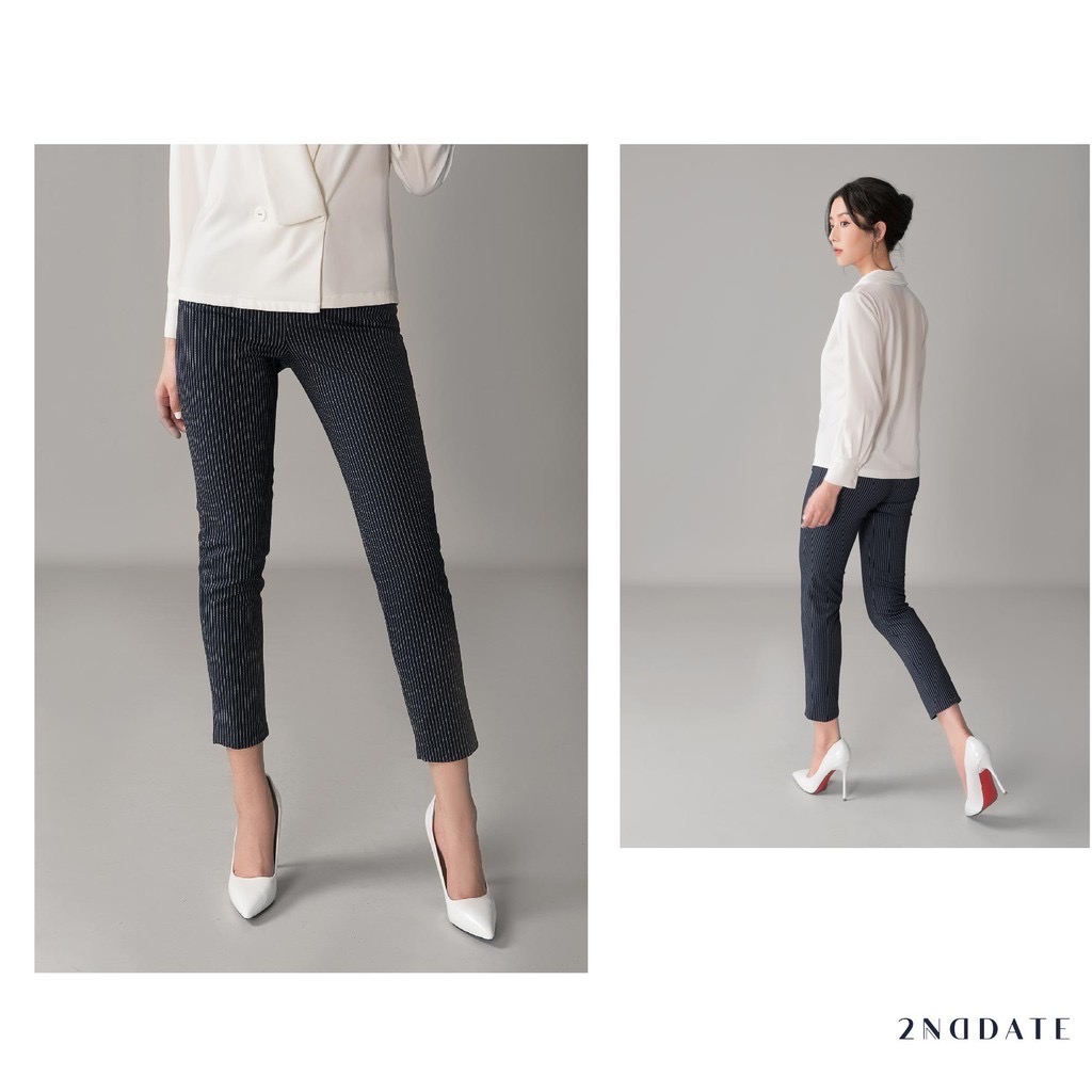 Quần slim-fit nữ kiểu 2NDDATE TR009NS