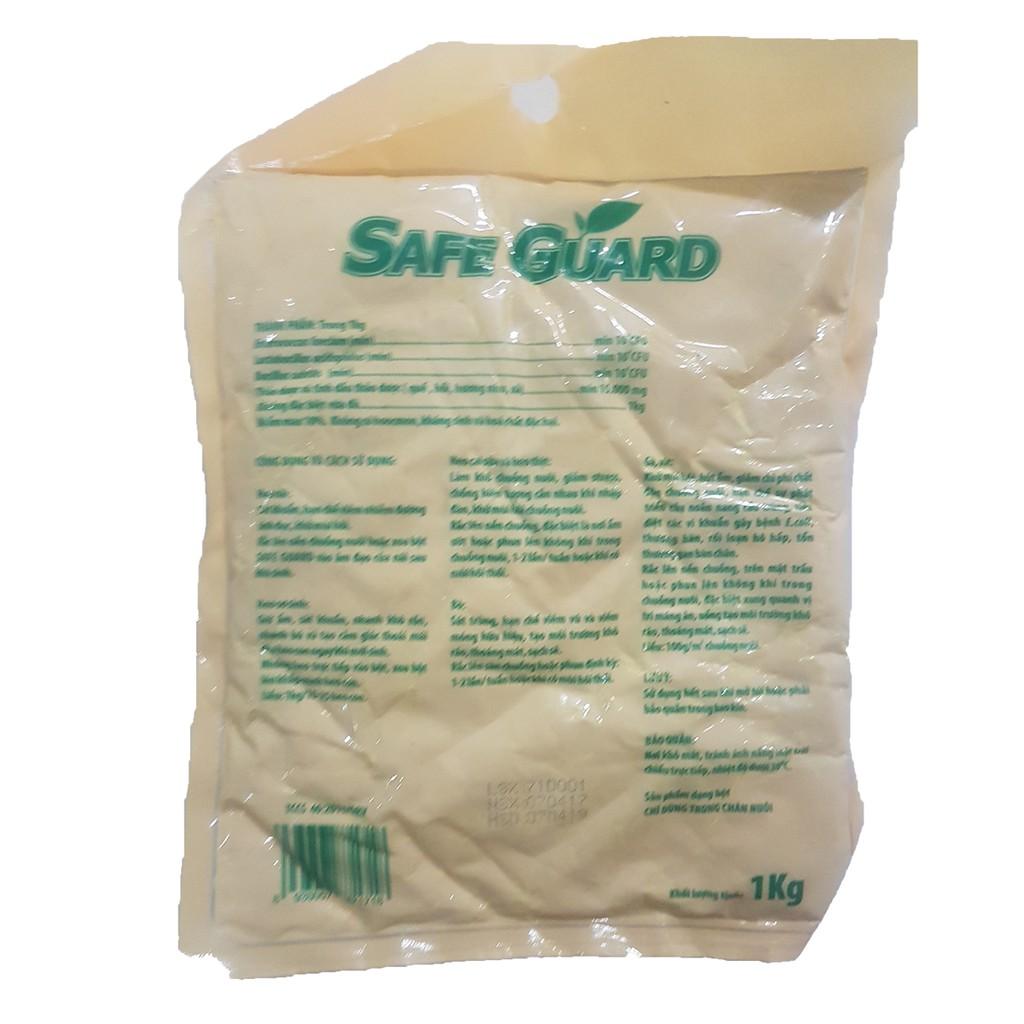 Bột rắc làm khô phân khử mùi diệt khuẩn nơi thú phóng uế  - SAFE GUARD 1kg