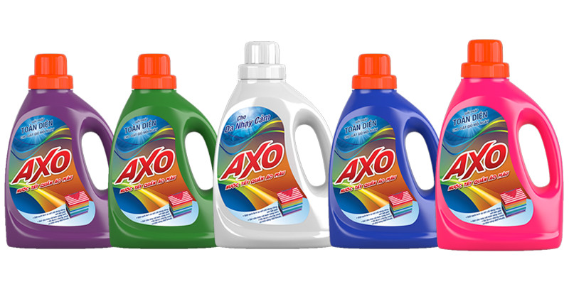 Nước tẩy quần áo màu AXO 800ML